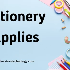 Teacher Supplies List